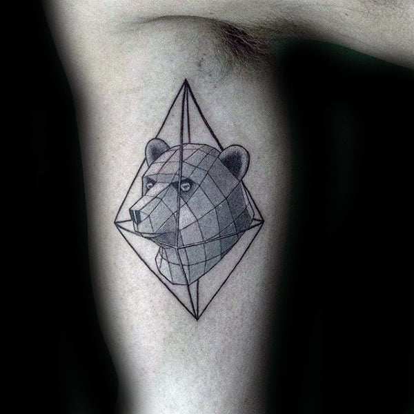 tatuaje oso geometrico 19