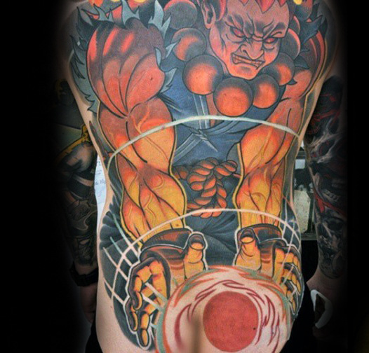 tatuaje street fighter 17