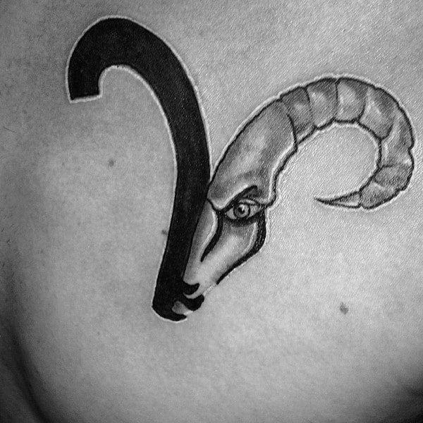 tatuaje signo aries 147