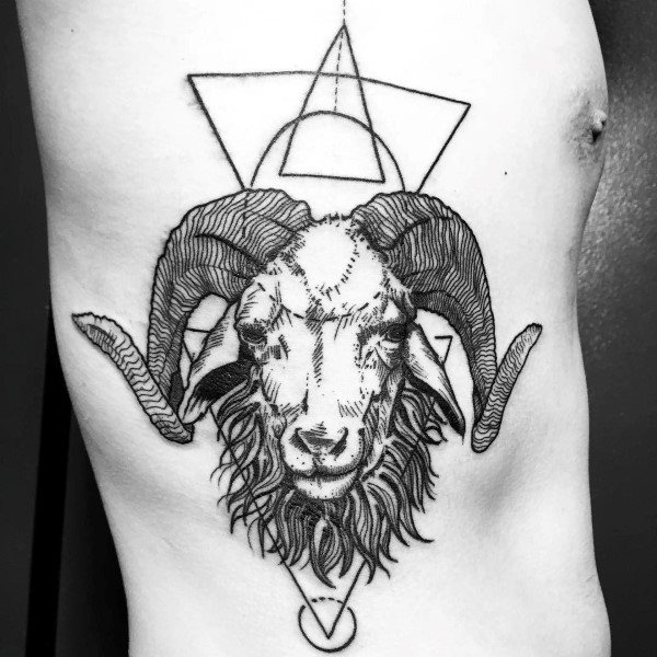 tatuaje signo aries 159