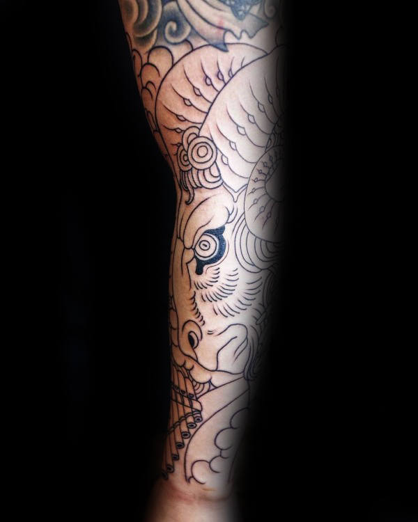 tatuaje signo aries 21