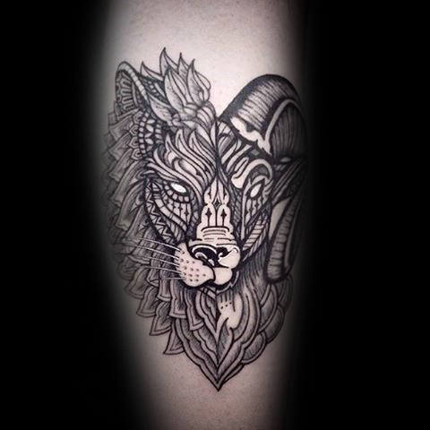 tatuaje signo aries 33