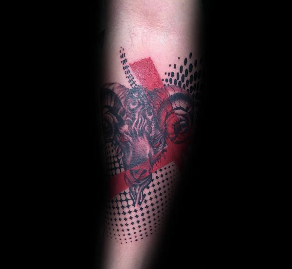 tatuaje signo aries 39