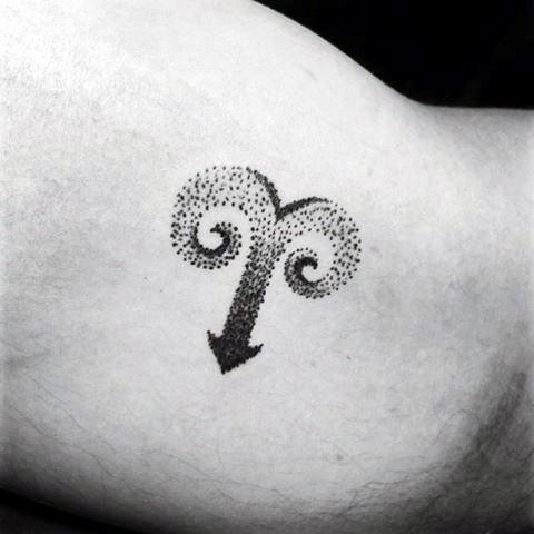 tatuaje signo aries 48