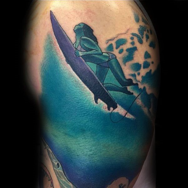 tatuaje surf 101