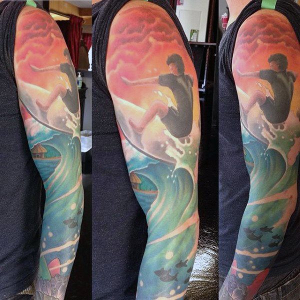 tatuaje surf 17