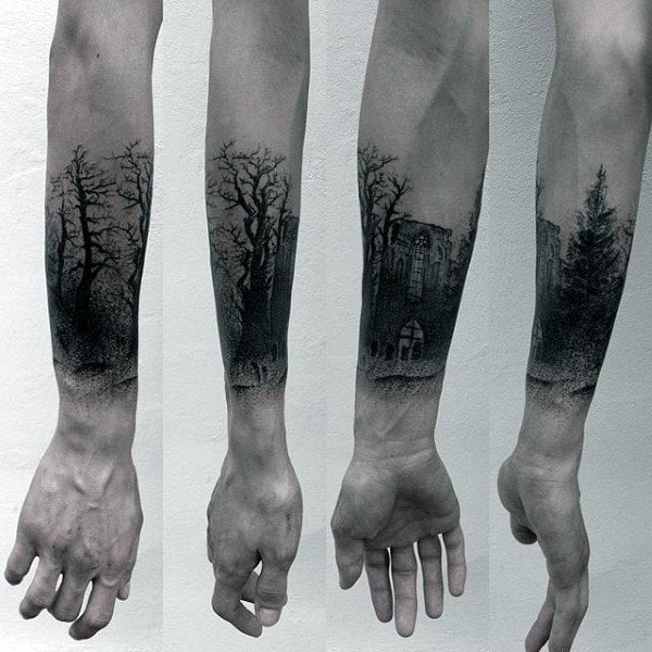 tatuaje bosque 12