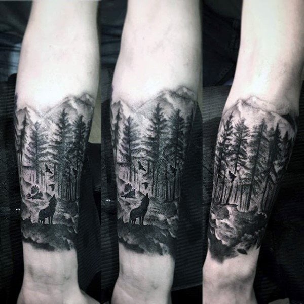 tatuaje bosque 159