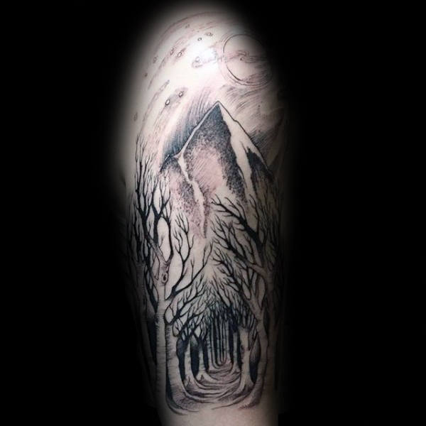 tatuaje bosque 180