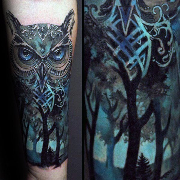 tatuaje bosque 186