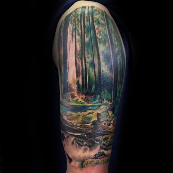 tatuaje bosque 207