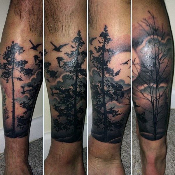 tatuaje bosque 279