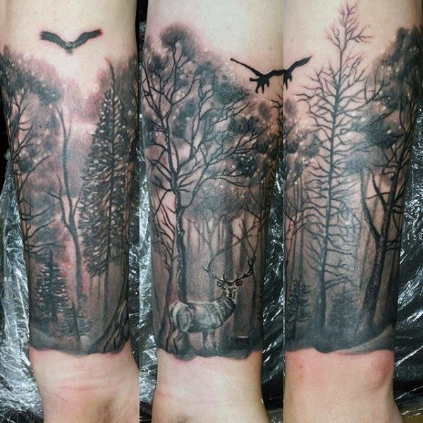 tatuaje bosque 282