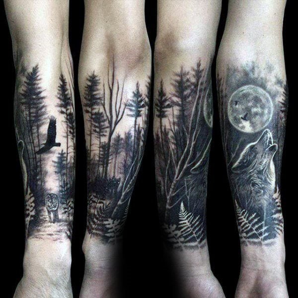 tatuaje bosque 291