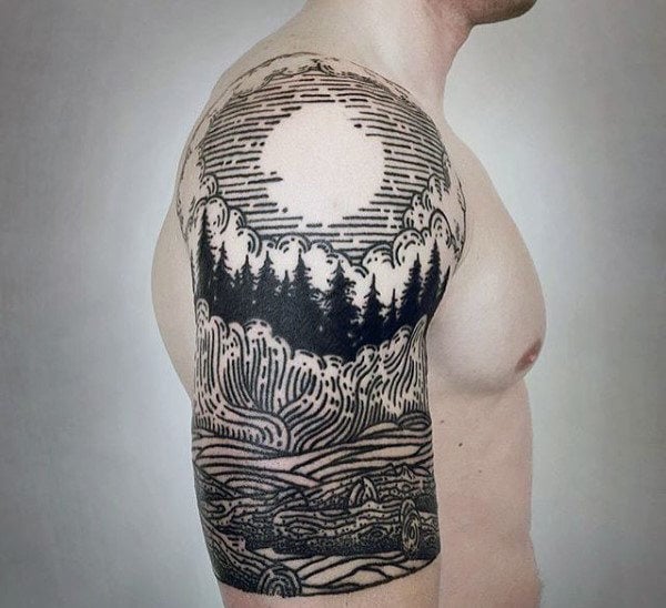 tatuaje bosque 303