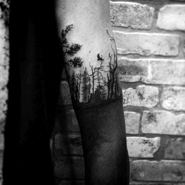 tatuaje bosque 36