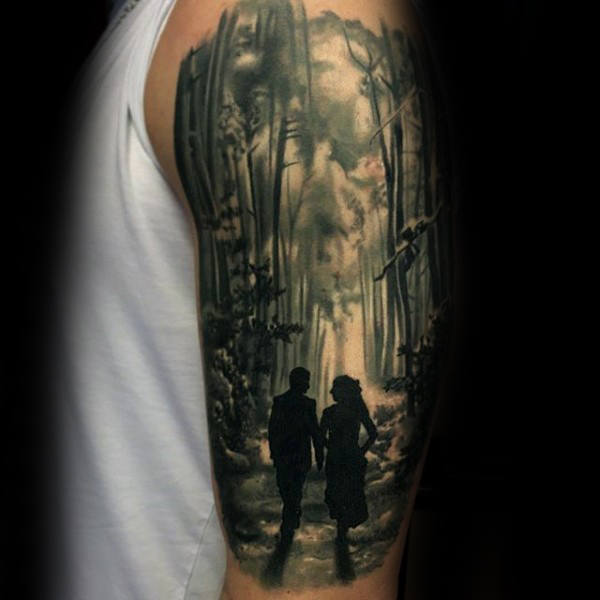 tatuaje bosque 54