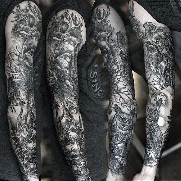tatuaje bosque 87