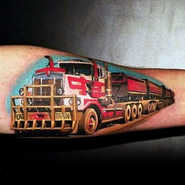 55 Tatuajes de camiones: ¿Qué simbolizan?
