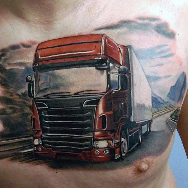 tatuaje camion 15