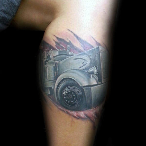 tatuaje camion 75