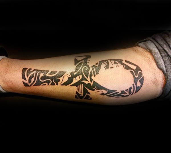 tatuaje cruz anj Ankh 30