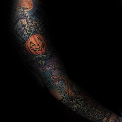 tatuaje halloween 186