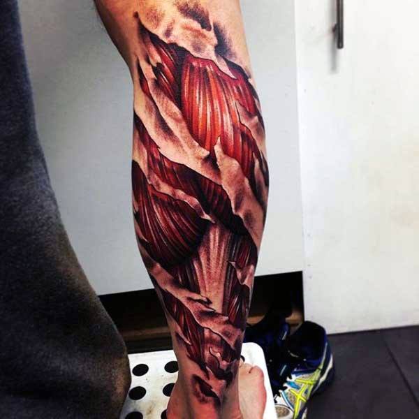 65 Tatuajes anatómicos que muestran el interior de tu cuerpo