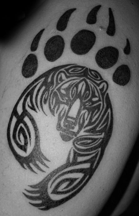 tatuaje animal tribal 37