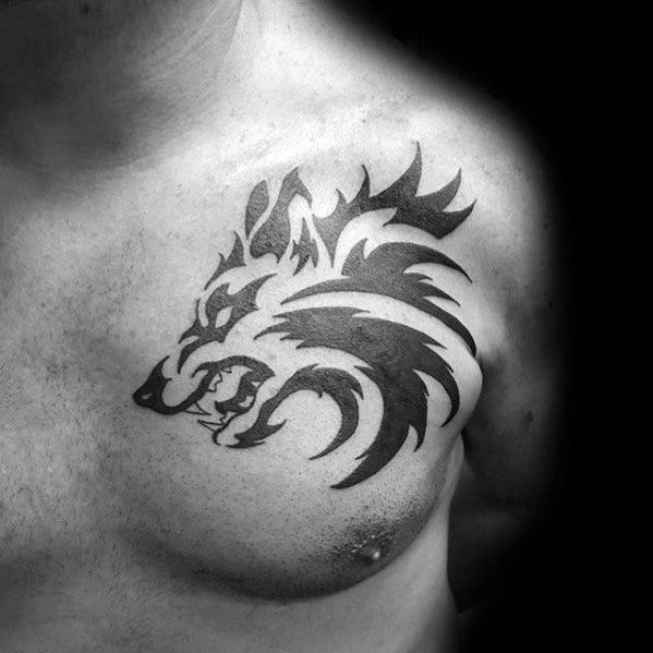 tatuaje animal tribal 49