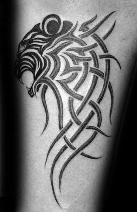 tatuaje animal tribal 63