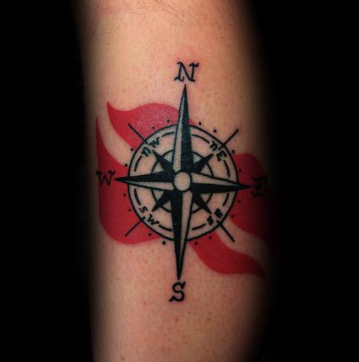 tatuaje bandera buceo 01