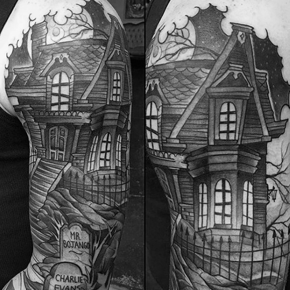 tatuaje casa encantanda 23