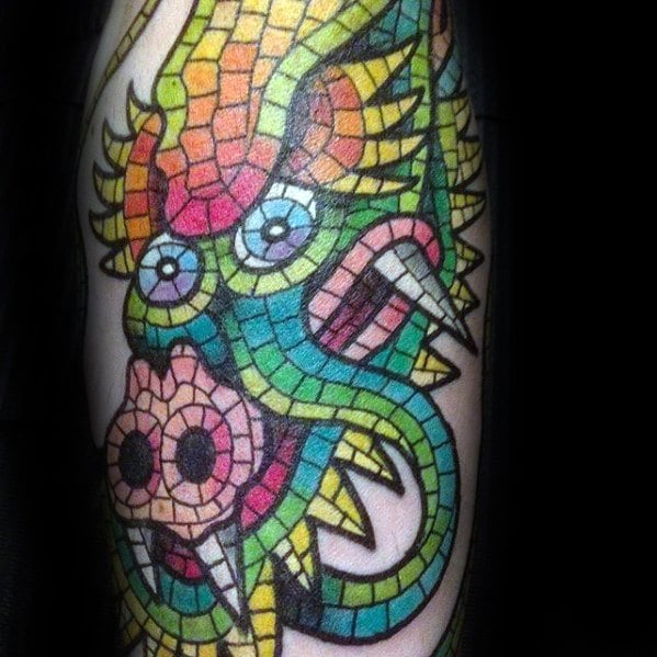 tatuaje de mosaicos 09