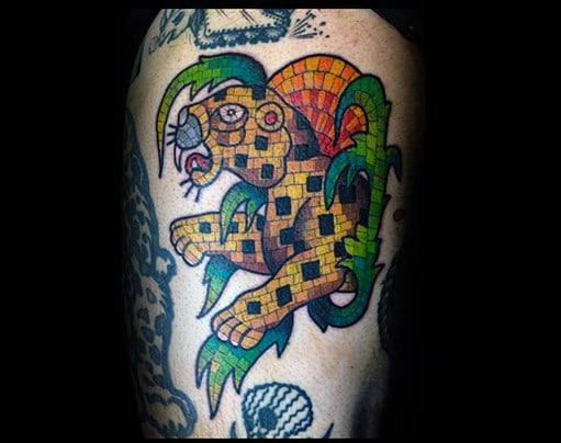 tatuaje de mosaicos 19