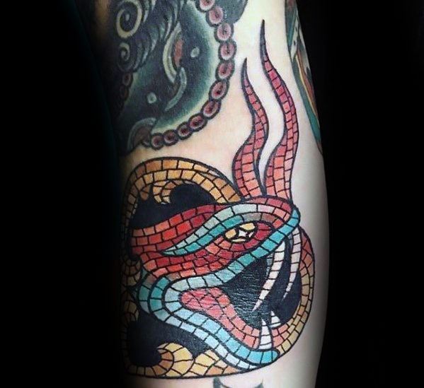 tatuaje de mosaicos 31
