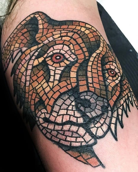 tatuaje de mosaicos 89