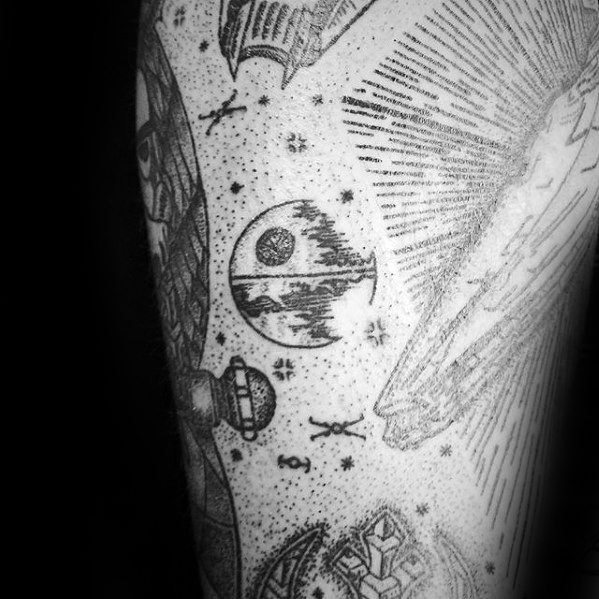 tatuaje estrella muerte 73