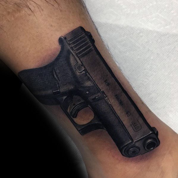 tatuaje pistola glock 53
