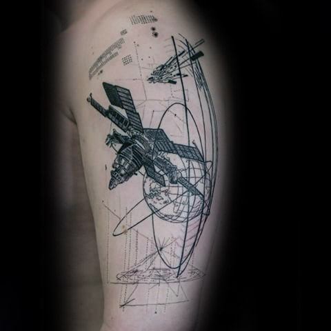 tatuaje satelite 41