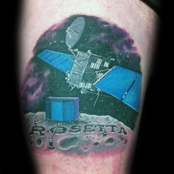 tatuaje satelite 45