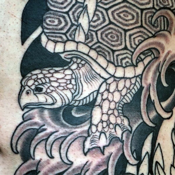 tatuaje tortuga japonesa jicotea 55