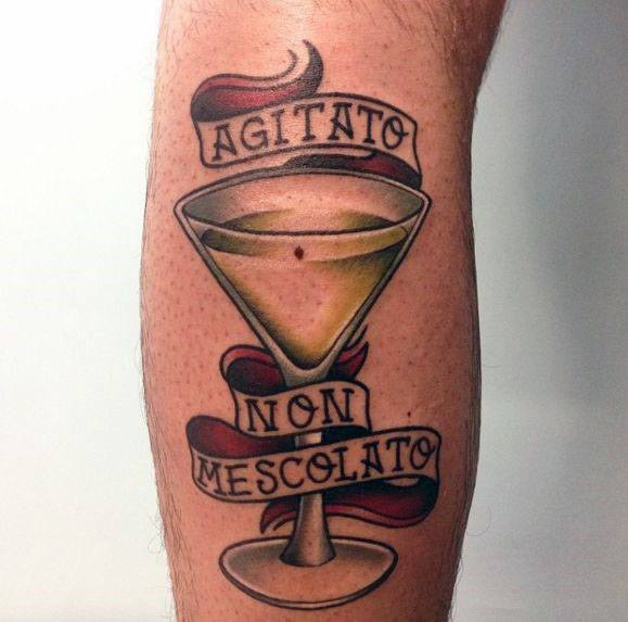tatuaje vaso martini 09