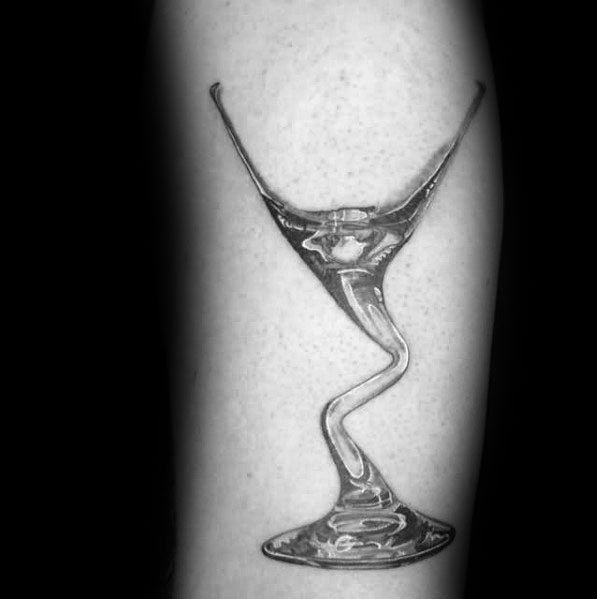 tatuaje vaso martini 25