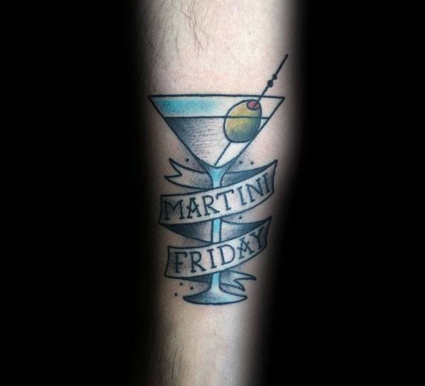 tatuaje vaso martini 67