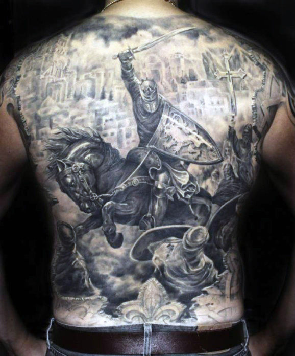 tatuaje caballero noble 43
