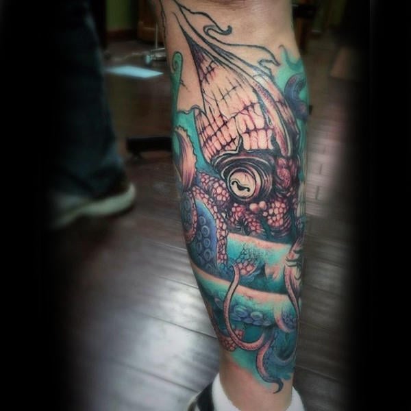 tatuaje espinillas 139