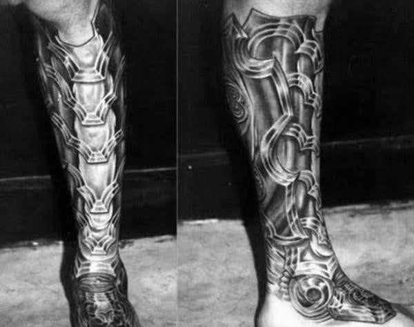 tatuaje espinillas 47