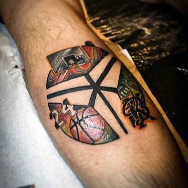 tatuaje baloncesto basquet 28