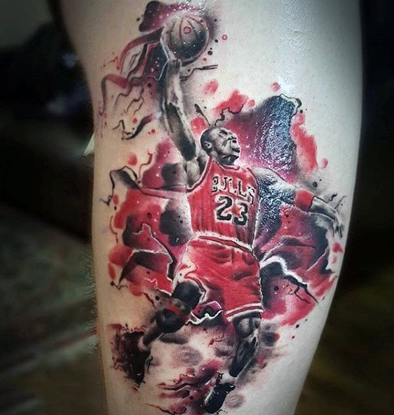 tatuaje baloncesto basquet 91